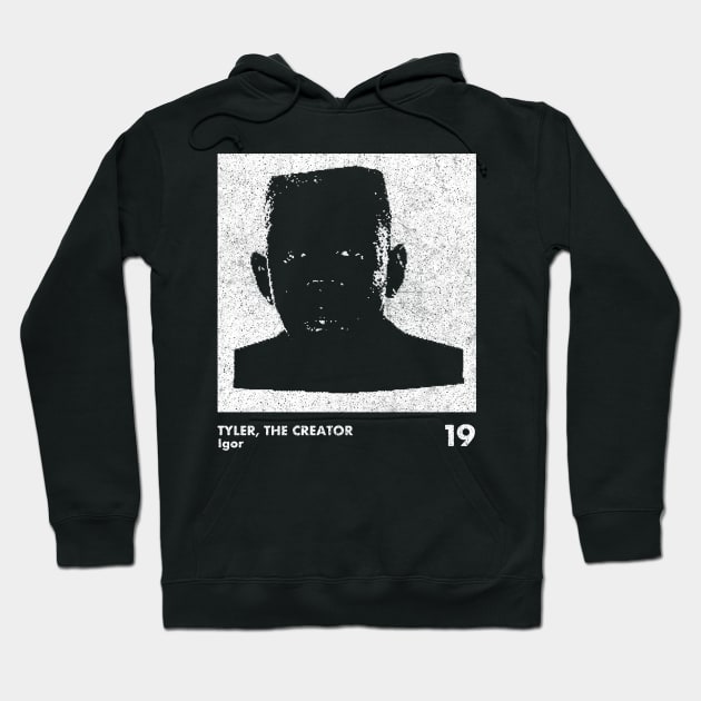 Igor / Tyler The Creator / Minimal Graphic Design Artwork Hoodie by saudade